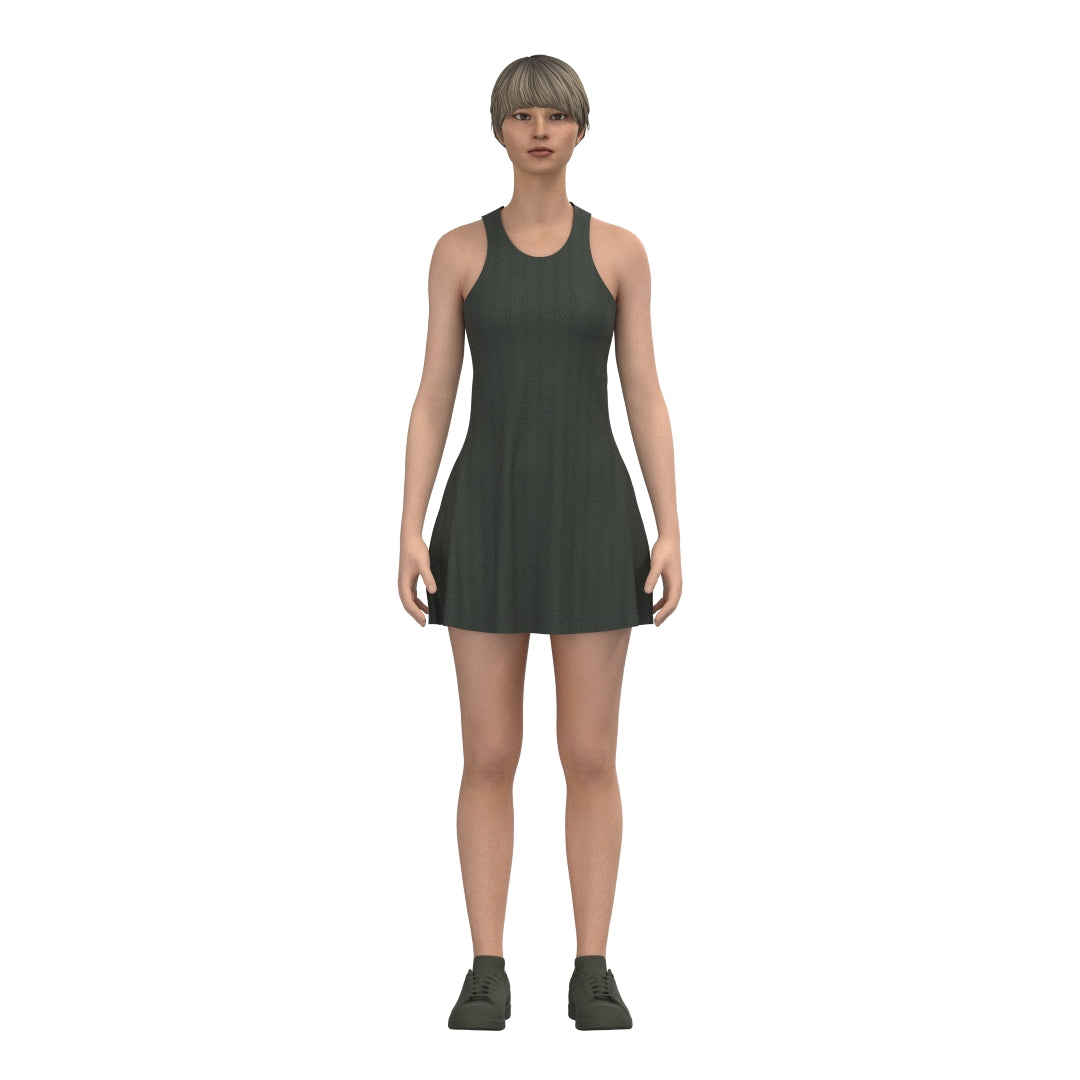 Vestido Love Green