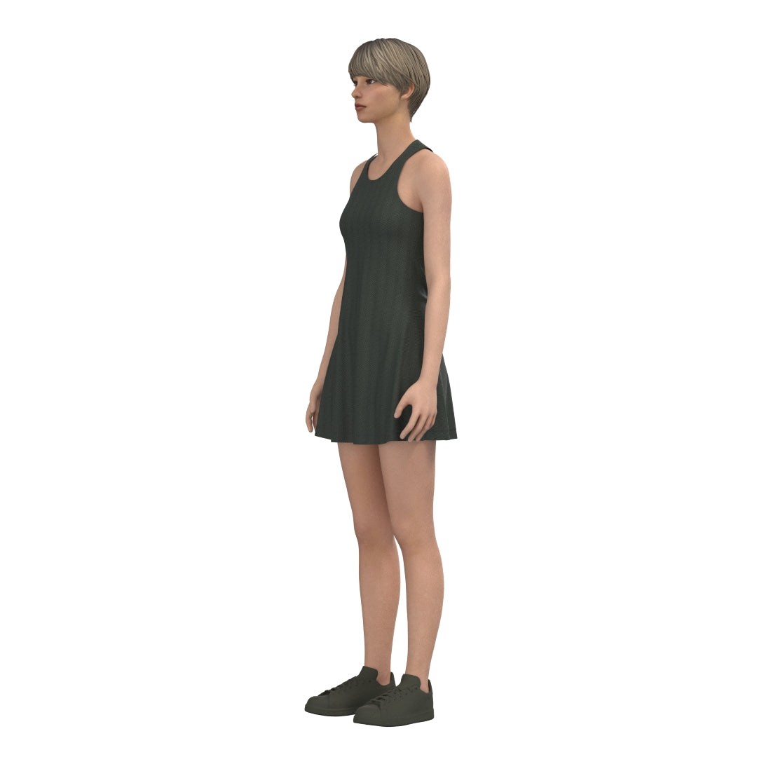 Vestido Love Green