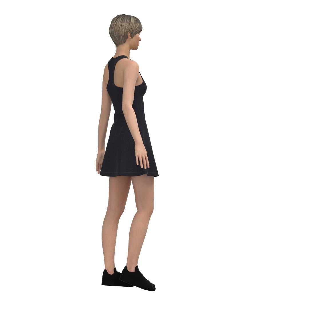Think in Black Dress