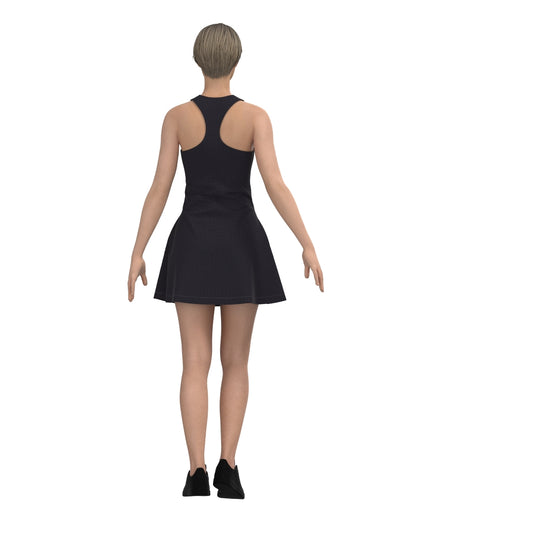 Think in Black Dress