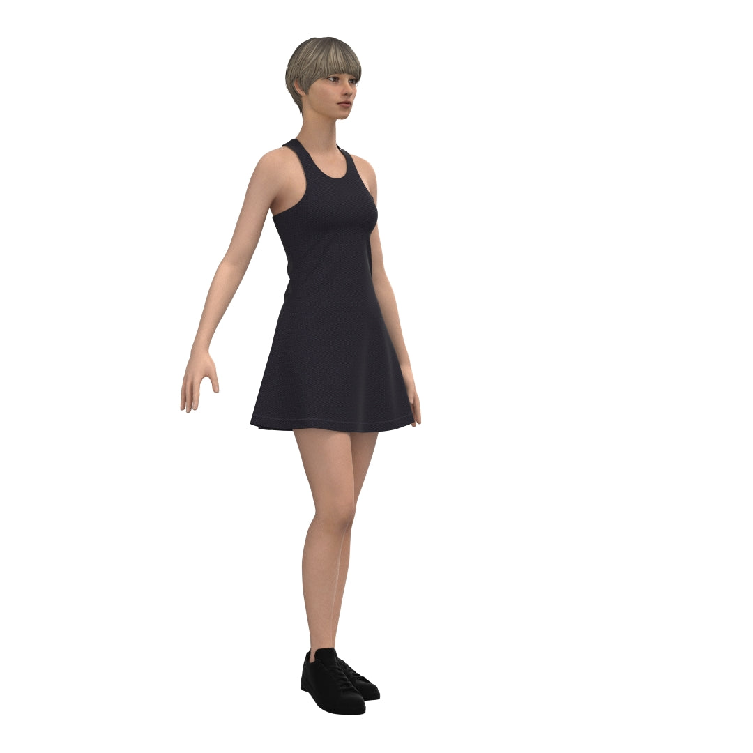Think in Black Dress