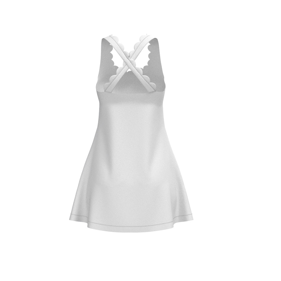 White On White Dress